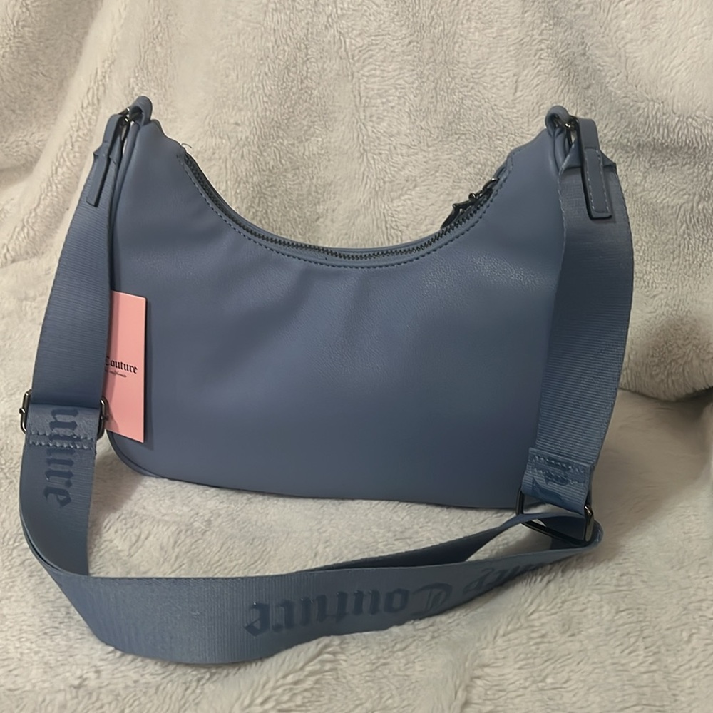 NWT Juicy couture slater blue obsession crossbody bag - Picture 5 of 10